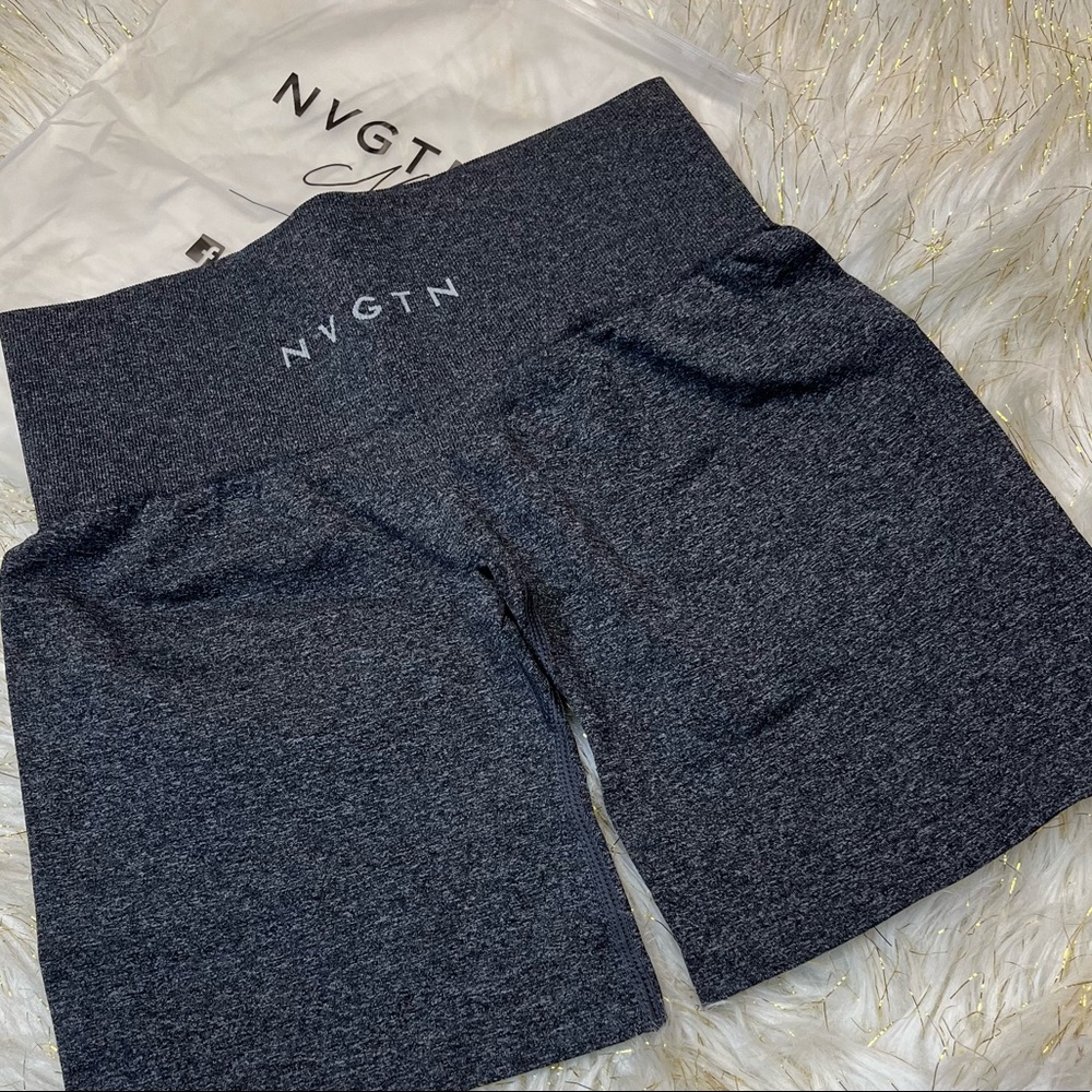 New! Black Speckled Pro Shorts